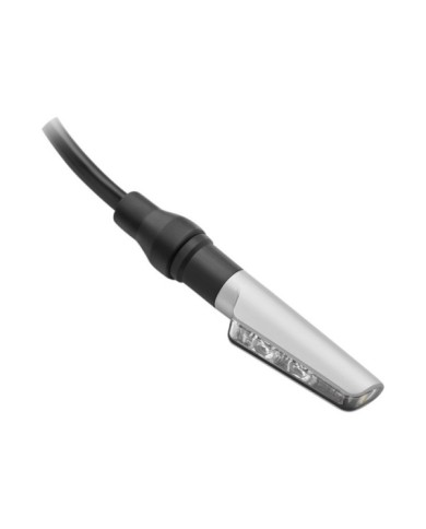 Rizoma Miniclignotant clignotant & lampe Corsa L, argent