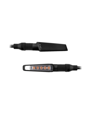 Rizoma Indicatore di direzione Vision Set da 2 pezzi, nero