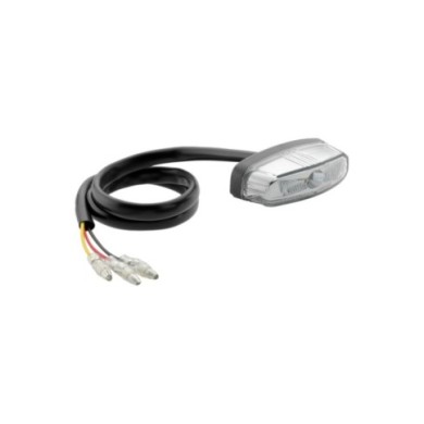 Rizoma feu arrière  éclairage de plaque noir