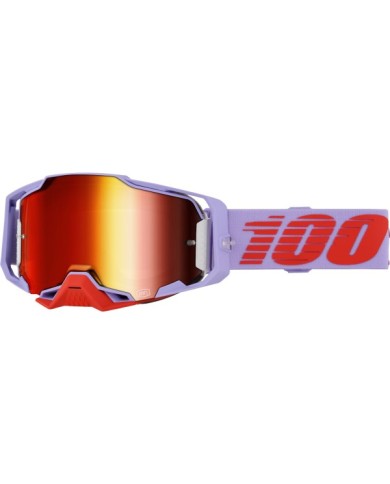 100percent 100% ARMEGA Goggle Fausto - Red Mirror Lens