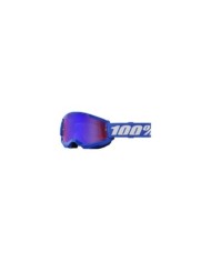 100percent 100 % Strata 2 Goggle Blau – Spiegelrot Blaue Gläser