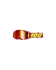 100percent 100% Armatic Goggle Rosso - Lenti Mirror Red