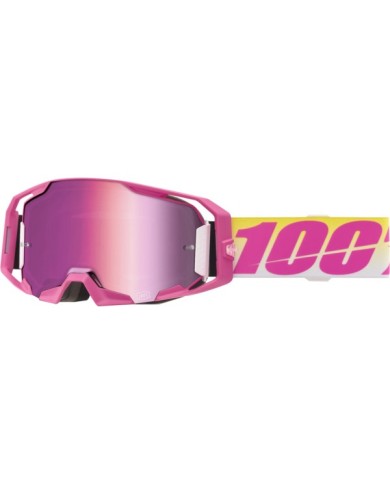100percent 100 % Armatic Goggle Sellars – Spiegelglas in Pink