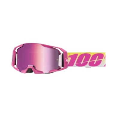 100percent 100 % Armatic Goggle Sellars – Spiegelglas in Pink