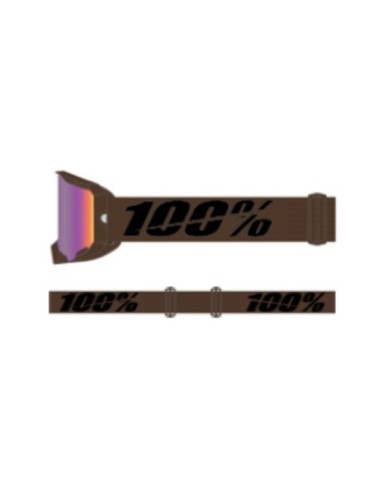 100percent 100 % ARMATIC Goggle Salcedo – Silberne Spiegelglas