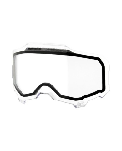 100percent 100% Armega ARmatic Replacement-Dual Pane Vented Clear Lens