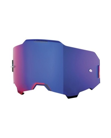100percent 100% Armega  ARmatic Replacement - Lenti HiPER Mirror Blue