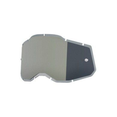 100percent 100% RC2 AC2 ST2 Plus Replacement - Injected Mirror Silver L