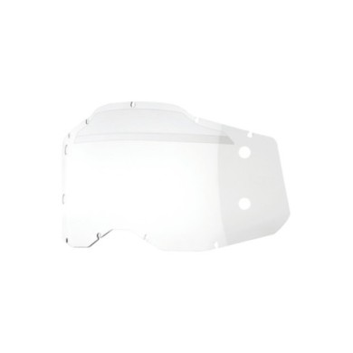 100percent 100% RC2 AC2 ST2 Forecast Replacement - Sheet Clear Lens