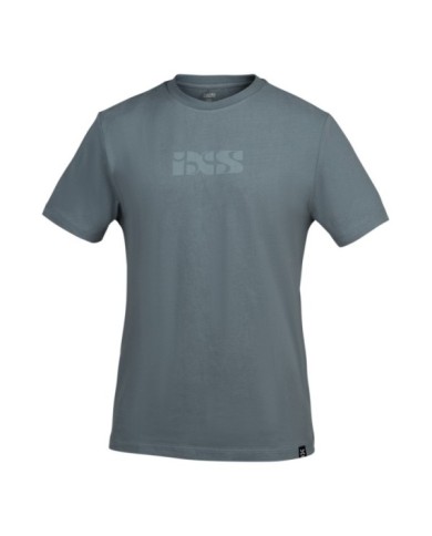 maglietta iXS Brand 1.1 blu grigio