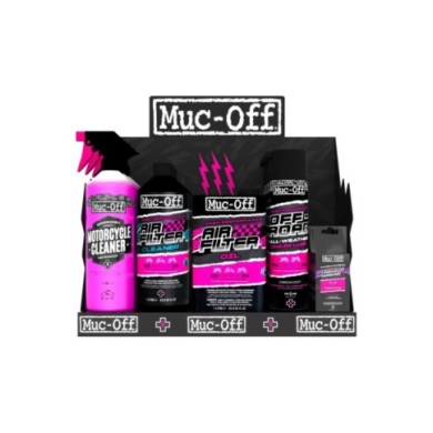 Muc-Off Slatt Wall Display OFF Road & MX Starter Pack