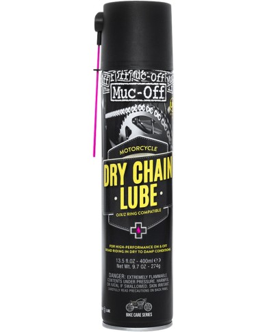 Muc-Off Lubrifiant chaine Dry PTFE 400ml