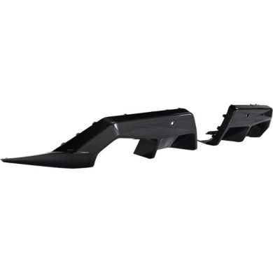 AKRAPOVIC Rear Carbon Fibre Diffuser - High Gloss