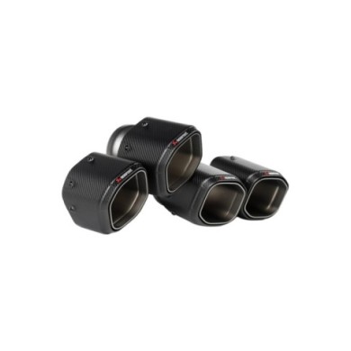 AKRAPOVIC Tail Pipe Set (Carbon)