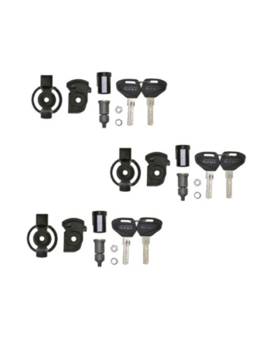 GIVI Set- jeu de cadenas 3-pièces