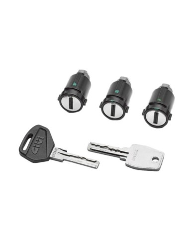 GIVI Jeu de serrures 3 pièces