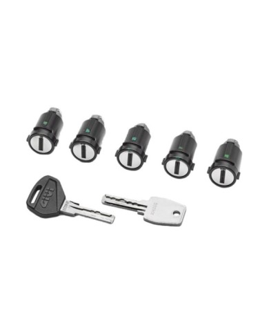 GIVI Jeu de serrures 5 pièces