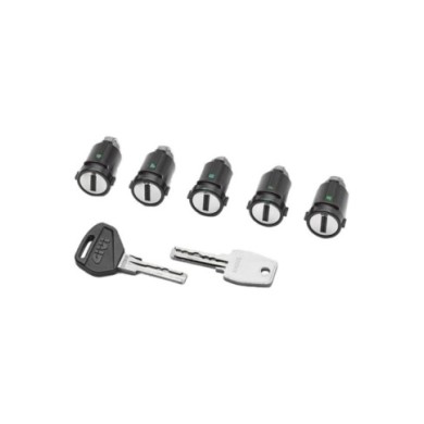 GIVI Jeu de serrures 5 pièces