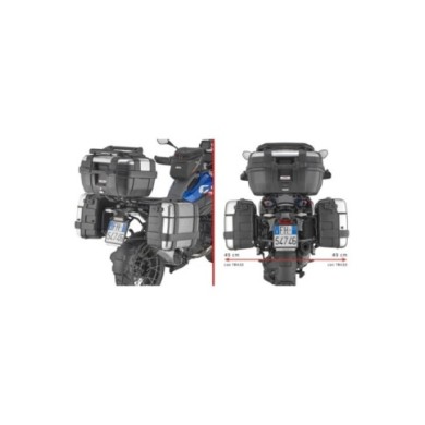 GIVI Supporto per valigia laterale PL MK