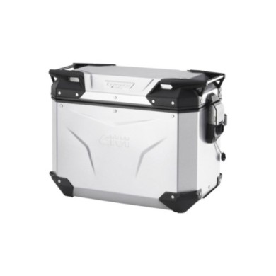 GIVI Trekker Outback EVO 44l Destra Anodizzato Alluminio.