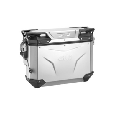 GIVI Trekker Outback EVO 33l Droite Anodisé Alum.