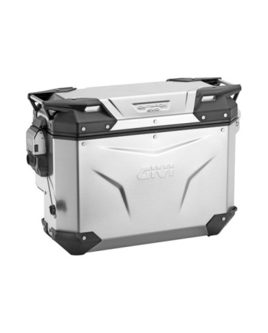 GIVI Trekker Outback EVO 33 argento diritto