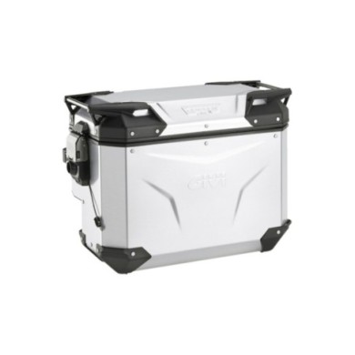 GIVI Trekker Outback EVO 40l Destra Anodizzato Alluminio.