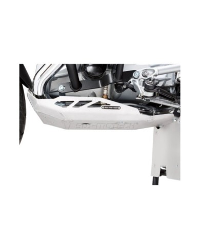 SW-MOTECH Piastra di protezione motore argento