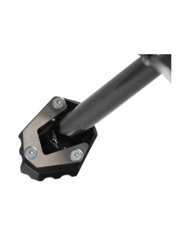 SW-MOTECH Seitenständerfuss schwarz-silber