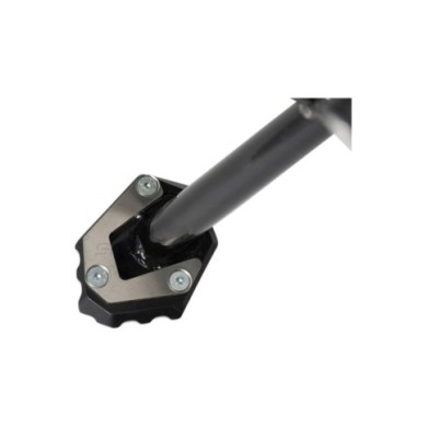 SW-MOTECH Seitenständerfuss schwarz-silber
