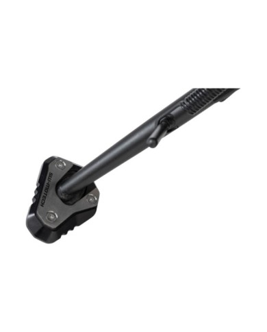 SW-MOTECH Plaque poue béquille lat. noir-arg.