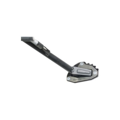 SW-MOTECH Piastra per cavalletto laterale nero-argento.