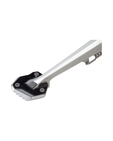SW-MOTECH Piastra per cavalletto laterale nero-argento.