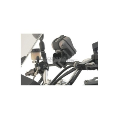 SW-MOTECH Supporto GPS barra centrale del manubrio