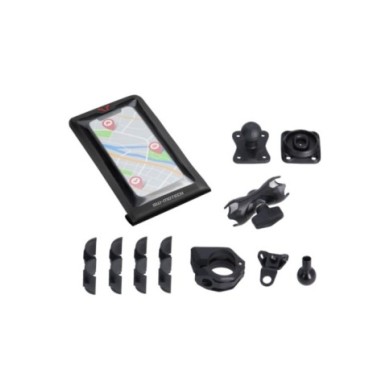 SW-MOTECH Kit di navigazione universale con borsa impermeabile per smartphone