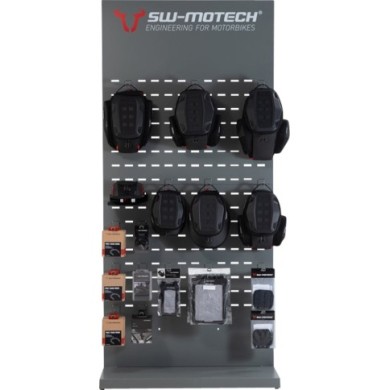 SW-MOTECH Verkaufsdisplay Wand PRO Tankrucksäcke und Zubehör