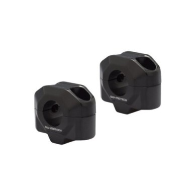 SW-MOTECH Manopole manubrio 20 mm manubrio 22 mm nero