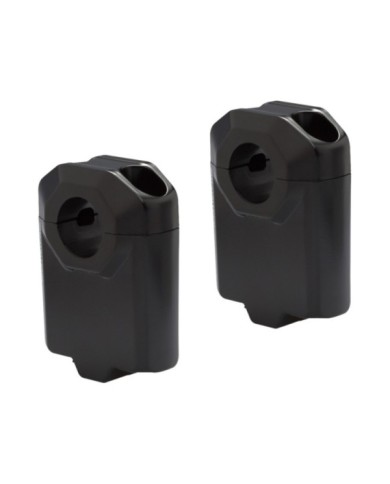 SW-MOTECH Manopole da 50 mm per manubrio da 22 mm nero