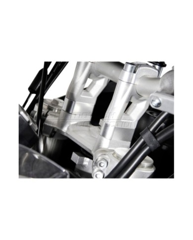 SW-MOTECH Manopole manubrio argento