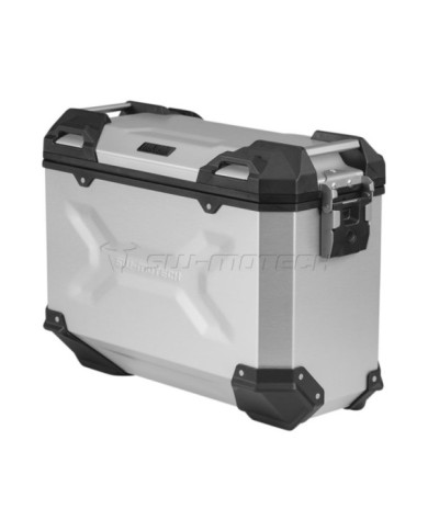 SW-MOTECH TRAX Adv. argento diritto 37 litri