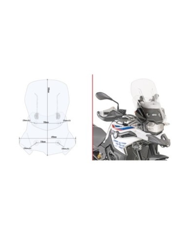 GIVI Parabrezza Airflow