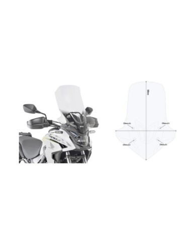 GIVI Pare-brise transparent