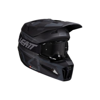 Leatt Helmet Kit Moto 3.5 V25 stealth schwarz-grau