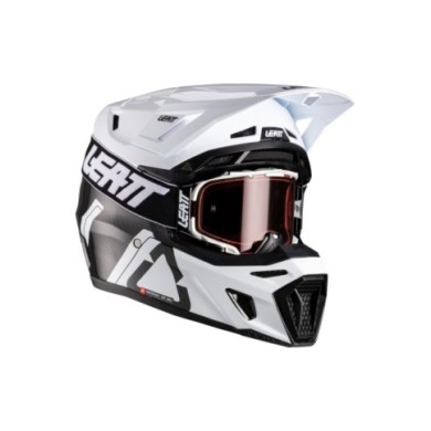 Leatt Kit casco moto 9.5 V26 carbonio-bianco