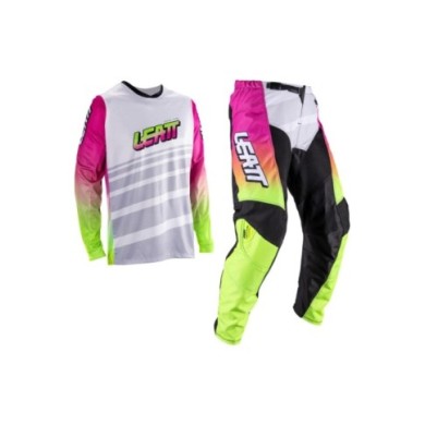 Leatt Kit Ride 3.5 JR V26 retrò rosa bianco-rosa-turchese