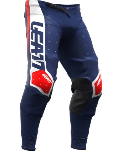 Leatt Pant Moto 4.5 Royal blau-weiss-rot