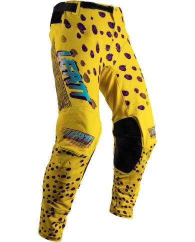 Leatt Pant Moto 5.5 I.K.S. V25 cheetah Cheetah gelb-lila