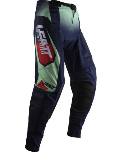 Leatt Pantaloni da moto 4.5 Lite V25 verde-grigio-rosso