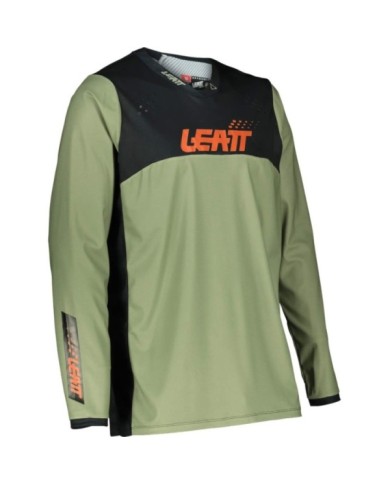 Leatt Motorrad-Trikot 4.5 Enduro olivgrün