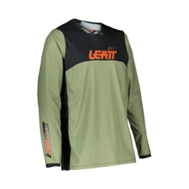 Leatt Motorrad-Trikot 4.5 Enduro olivgrün